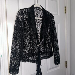 Vintage Lace Blazer